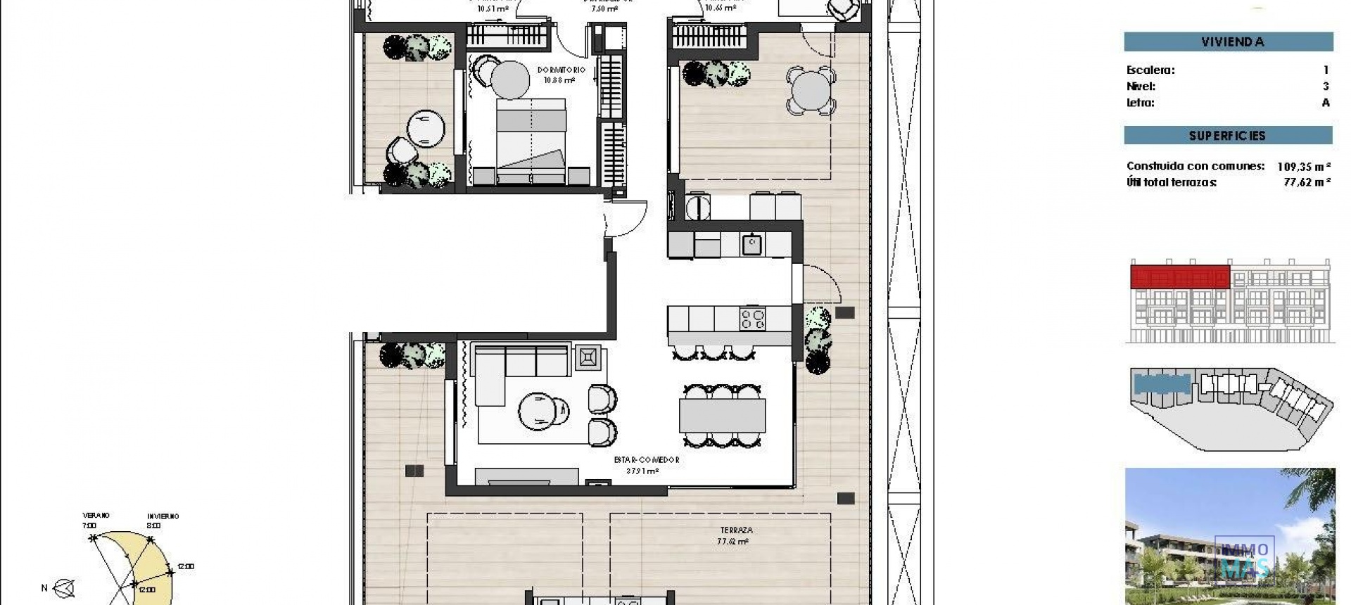 New Build - Apartment - Torre Pacheco - Santa Rosalia Lake And Life Resort