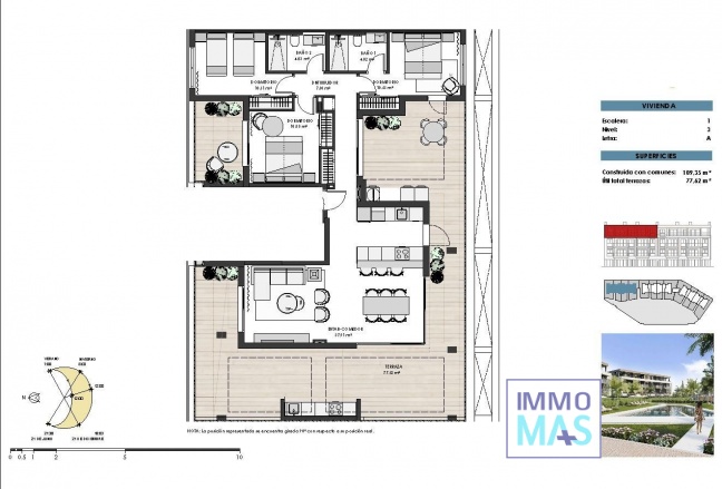 New Build - Apartment - Torre Pacheco - Santa Rosalia Lake And Life Resort