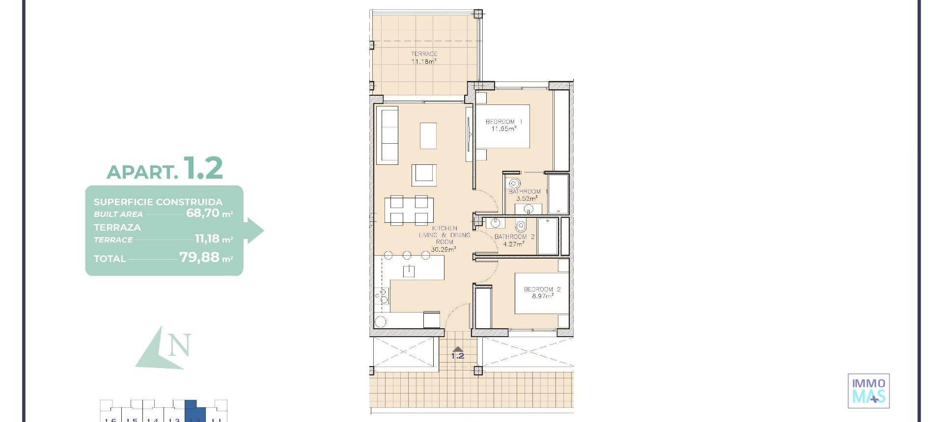 New Build - Apartment - Los Alcazares - Serena Golf