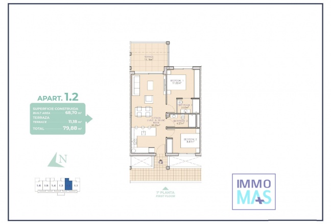 New Build - Apartment - Los Alcazares - Serena Golf