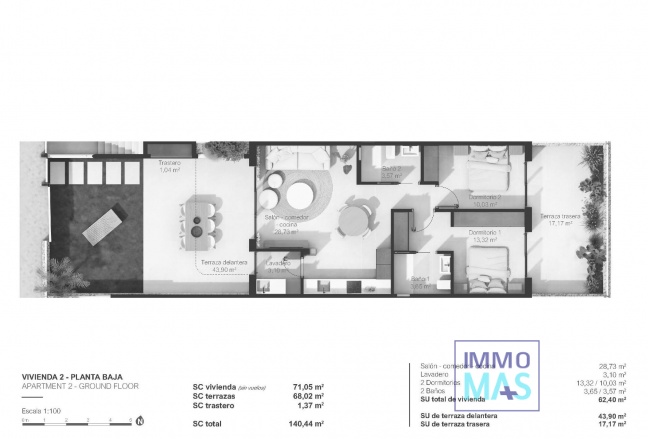 New Build - Apartment - San Pedro del Pinatar - Los Cuarteros