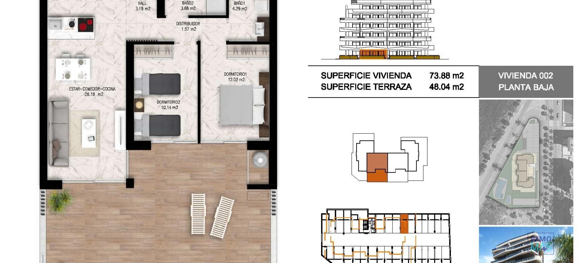 New Build - Apartment - Guardamar del Segura - Puerto