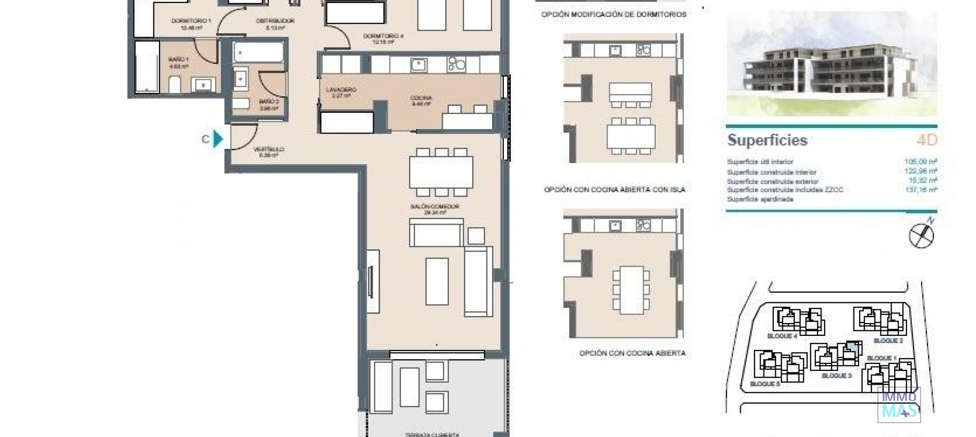 New Build - Apartment - Godella - Urb. Campolivar