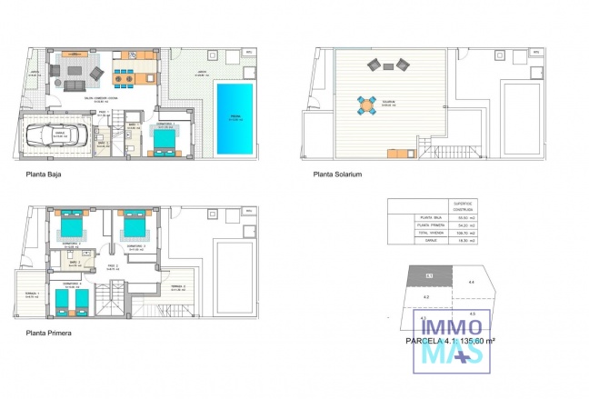 New Build - Townhouse - Los Belones - Centro