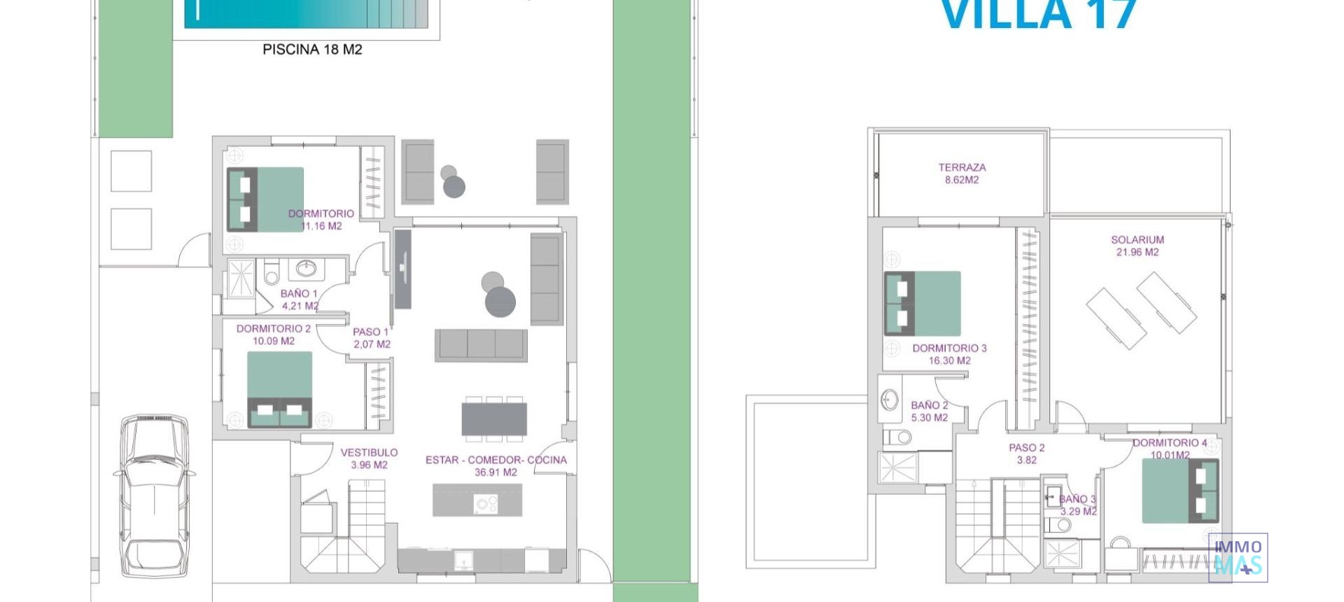 New Build - Villa - San Javier - Roda Golf