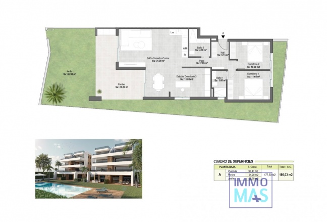 New Build - Apartment - Alhama De Murcia - Condado De Alhama Resort