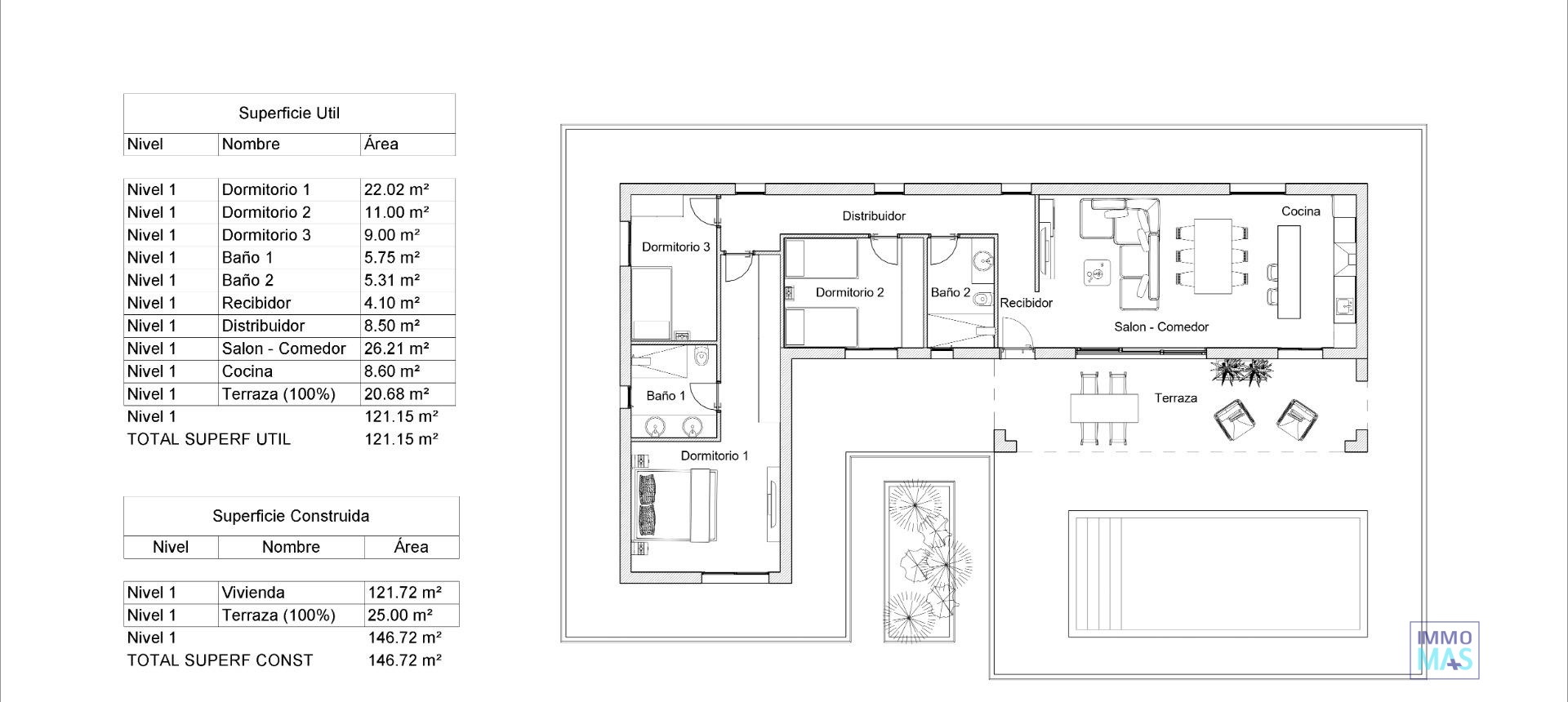 New Build - Villa - Pinoso - Lel