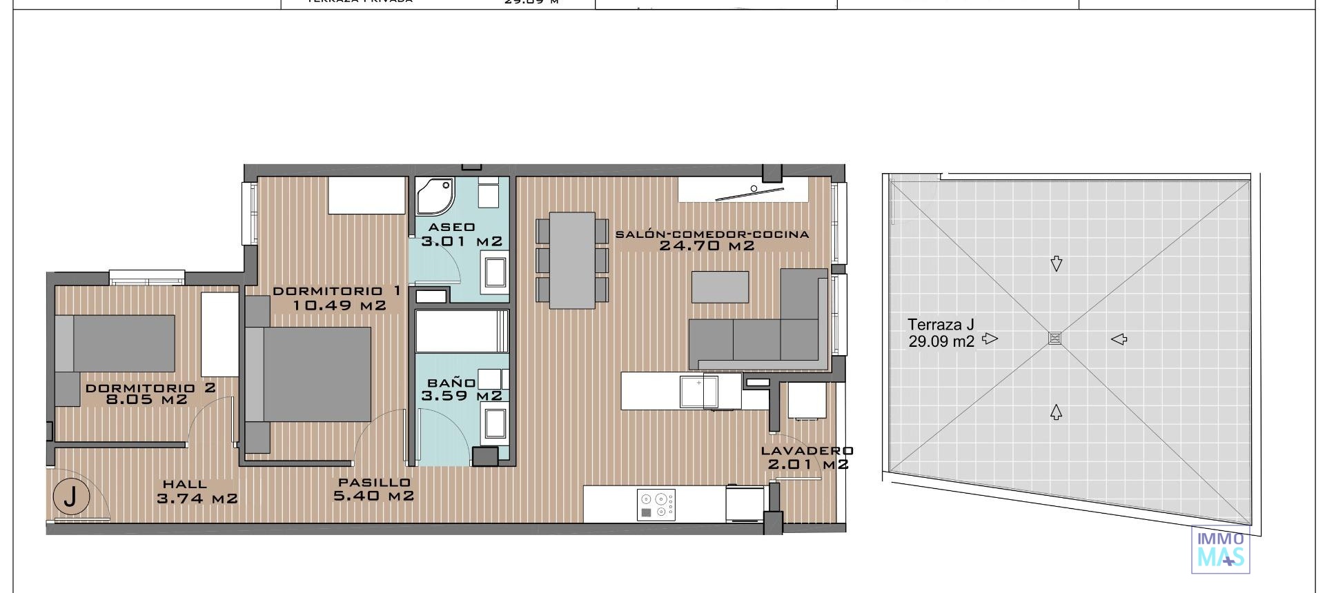 New Build - Apartment - Algorfa - Pueblo