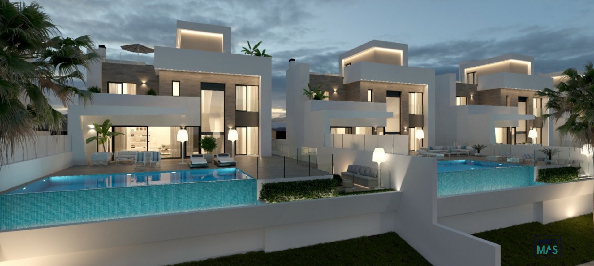 New Build - Villa - Finestrat - Campana garden