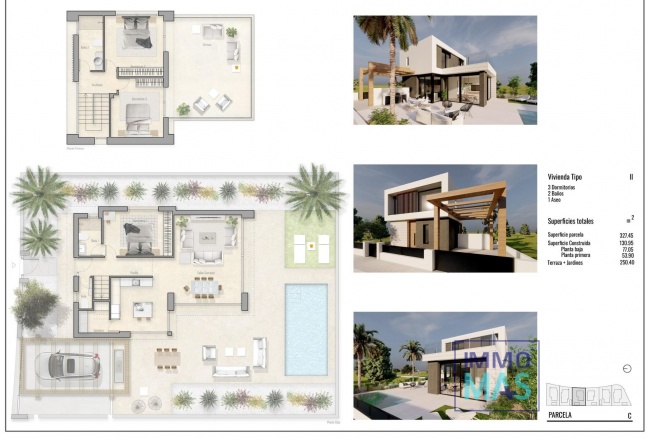 New Build - Villa - Pilar de la Horadada - Lo Romero Golf