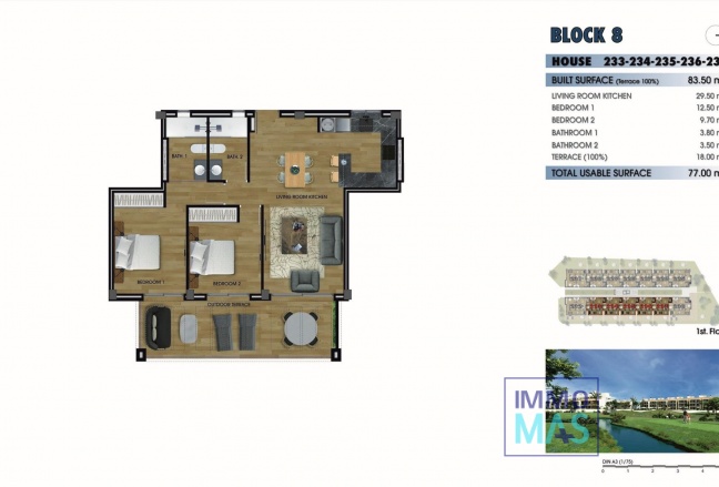 New Build - Apartment - Los Alcazares - Serena Golf