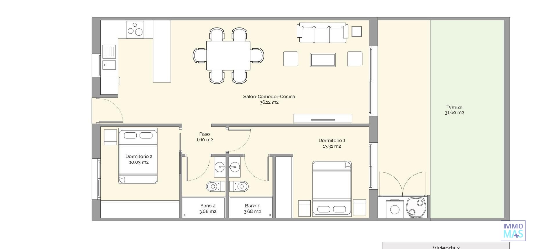 New Build - Apartment - Finestrat - Golf Piug Campana