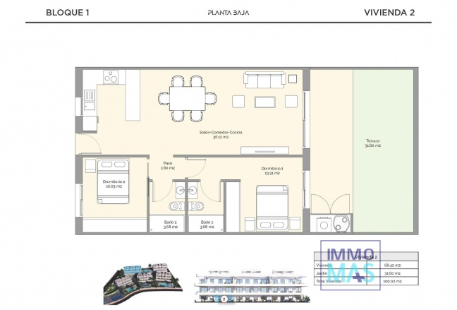 New Build - Apartment - Finestrat - Golf Piug Campana