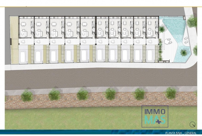 Nouvelle construction - Maison de ville - Pilar de la Horadada